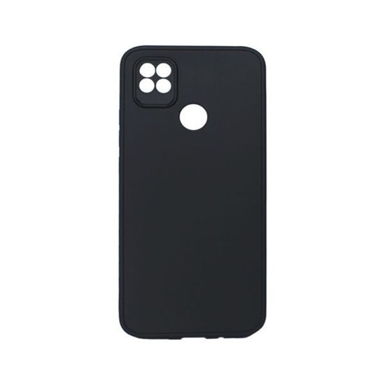 Capa de Silicone com Moldura de Câmera para Xiaomi Redmi 10a/9c Preto